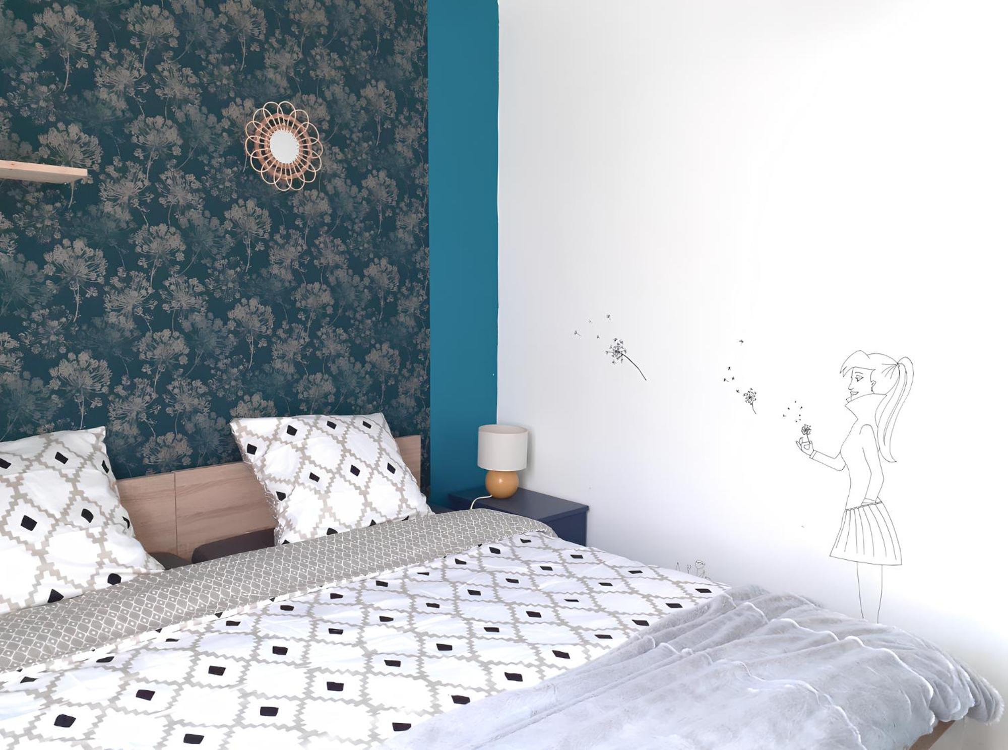 L'Artistique, 4 Lits, 2 Chambres, Stationnement Gratuit, Spacieux, Atypique Amiens Exterior foto